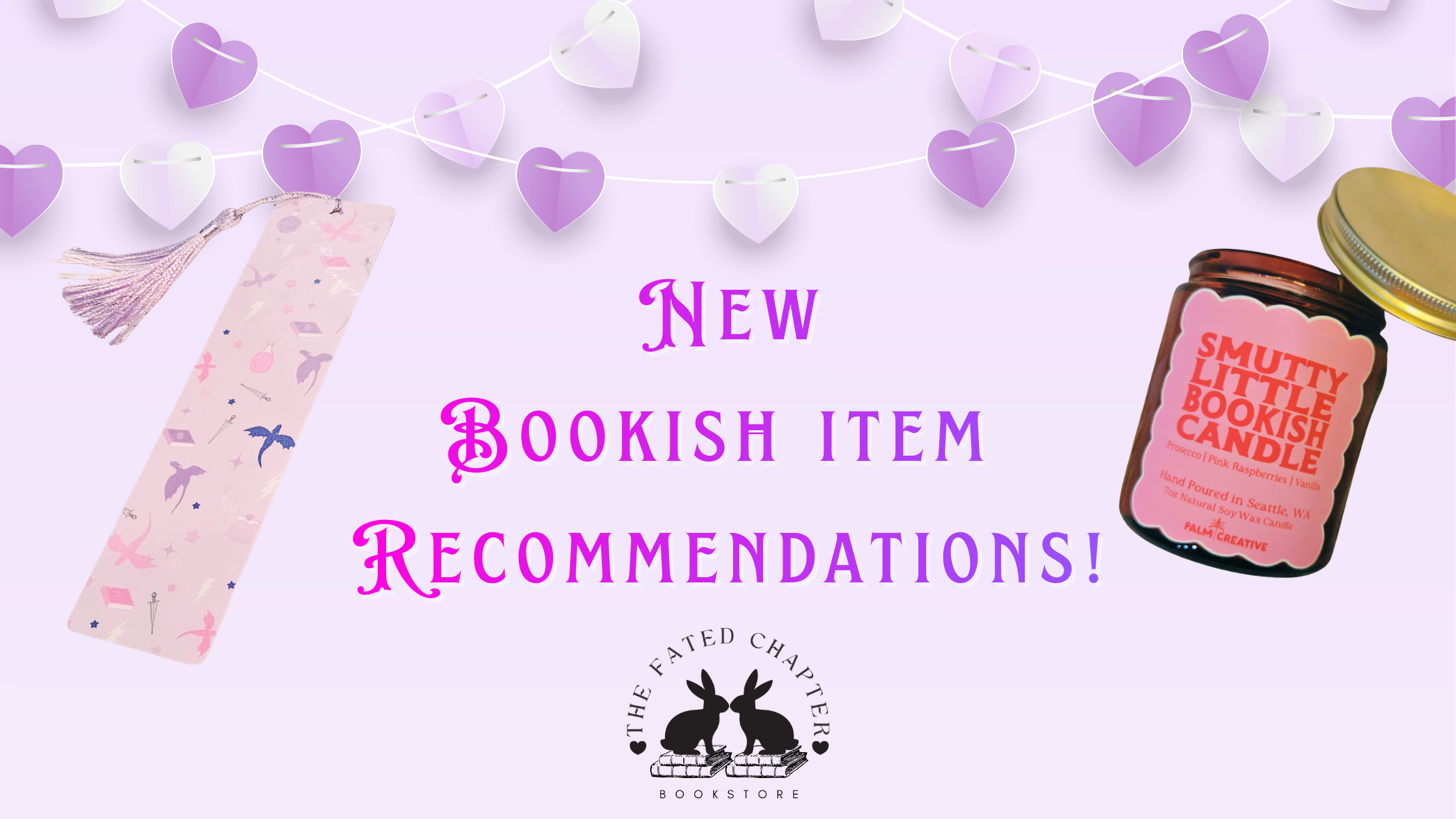 New Bookish Item Recs For Our Shop Drop!