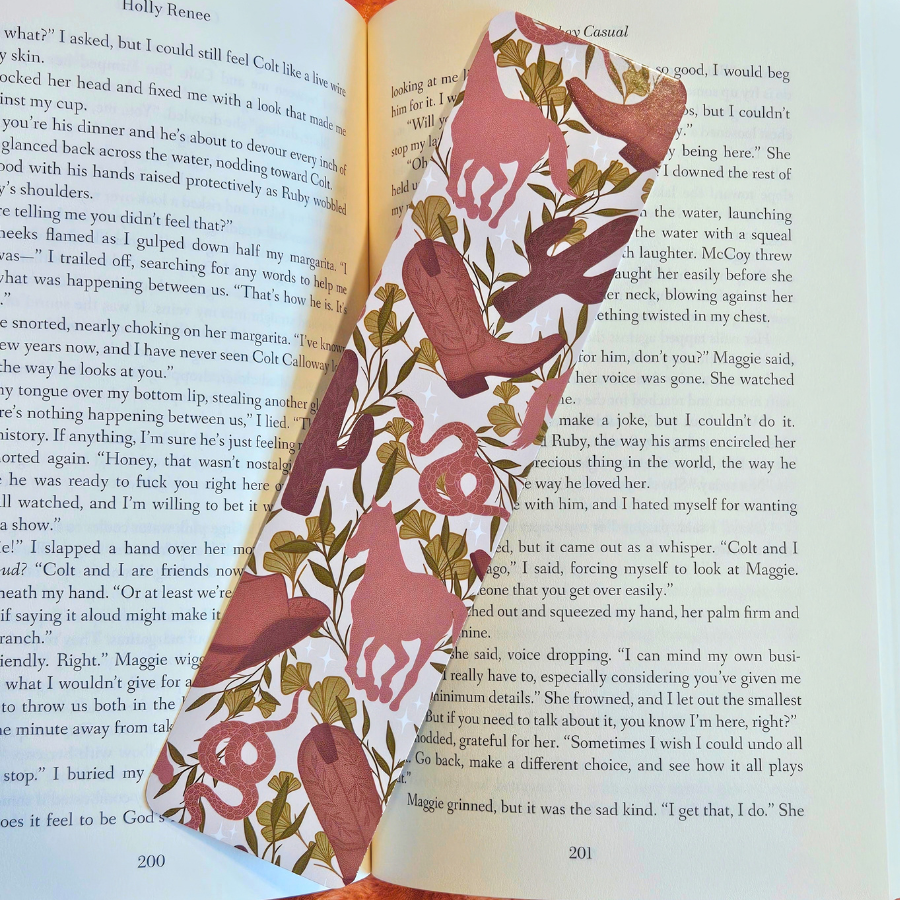 Cowboy Romance Bookmark