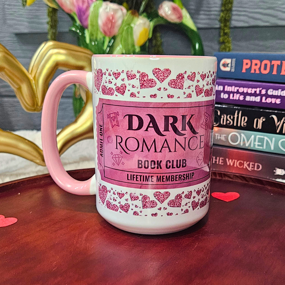 Dark Romance Book Club Ticket Mug
