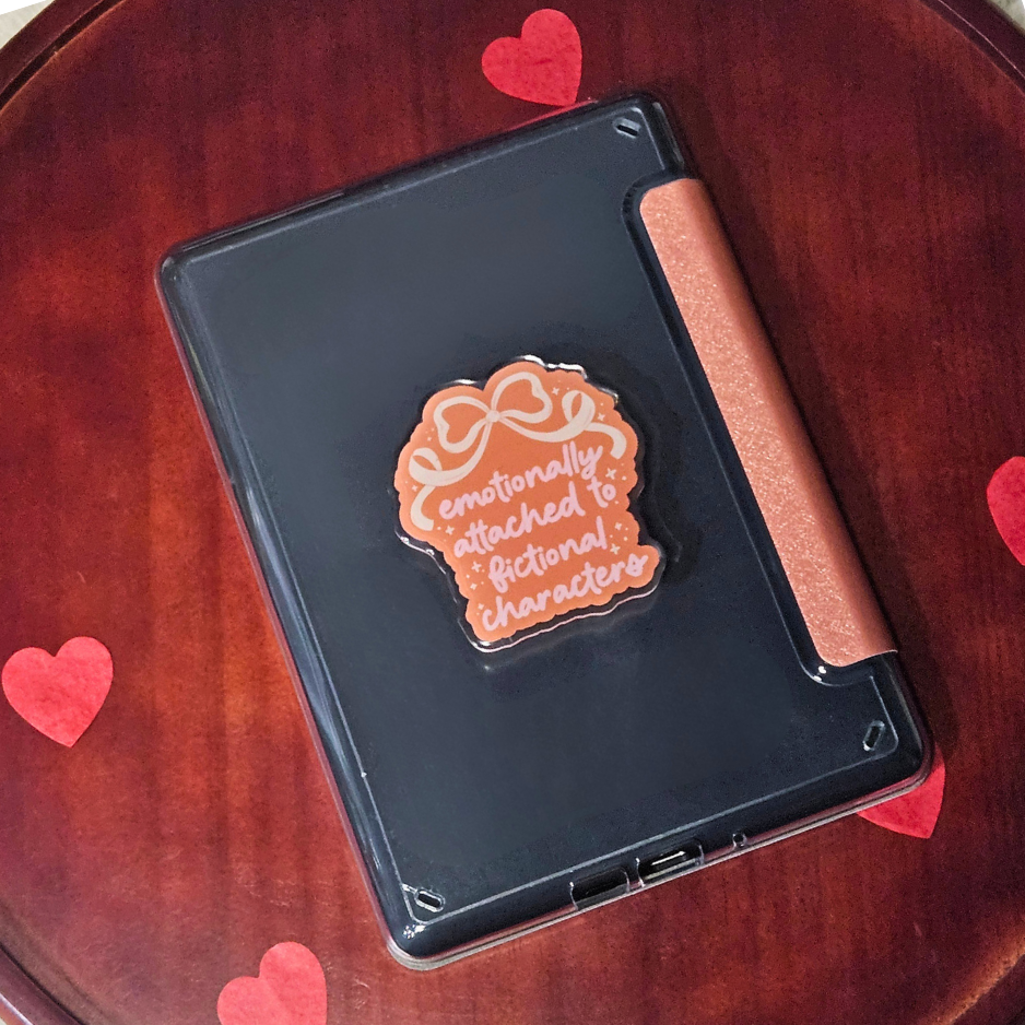 Emotionally Attached Kindle Grip