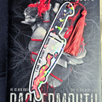 I Like My Books Thrilling Knife Bookmark