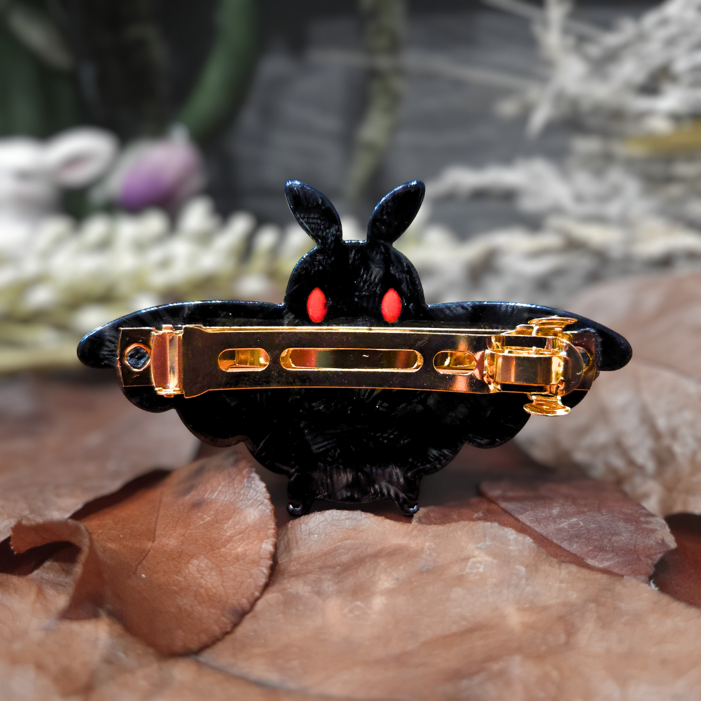 Mothman Hair Barrette