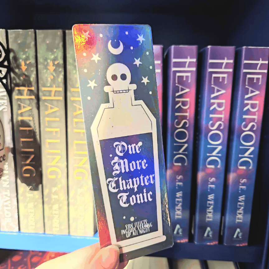 One More Chapter Tonic Bookmark