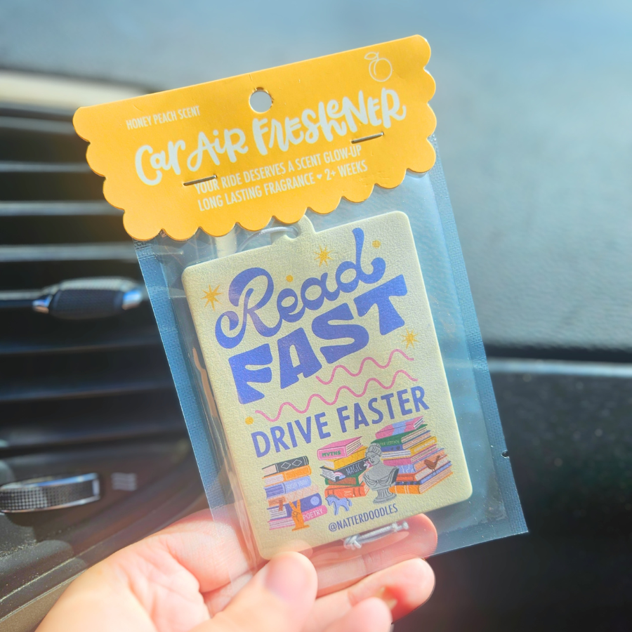 Read Fast Drive Faster Car Air Freshener