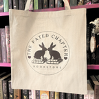 The Fated Chapter Bookstore Fabric Tote Bag