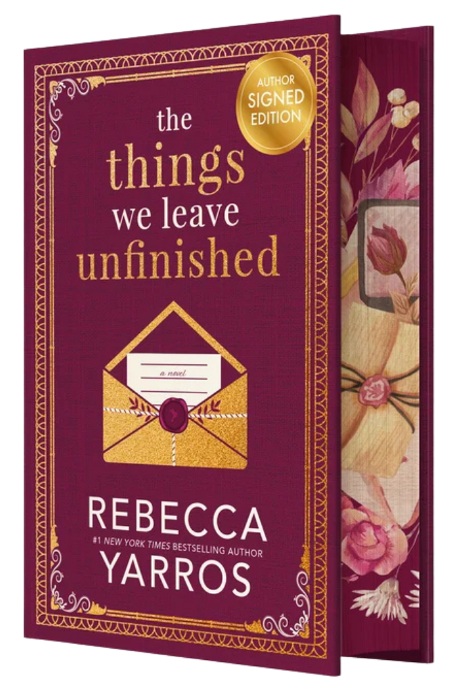 The Things We Leave Unfinished (Signed)