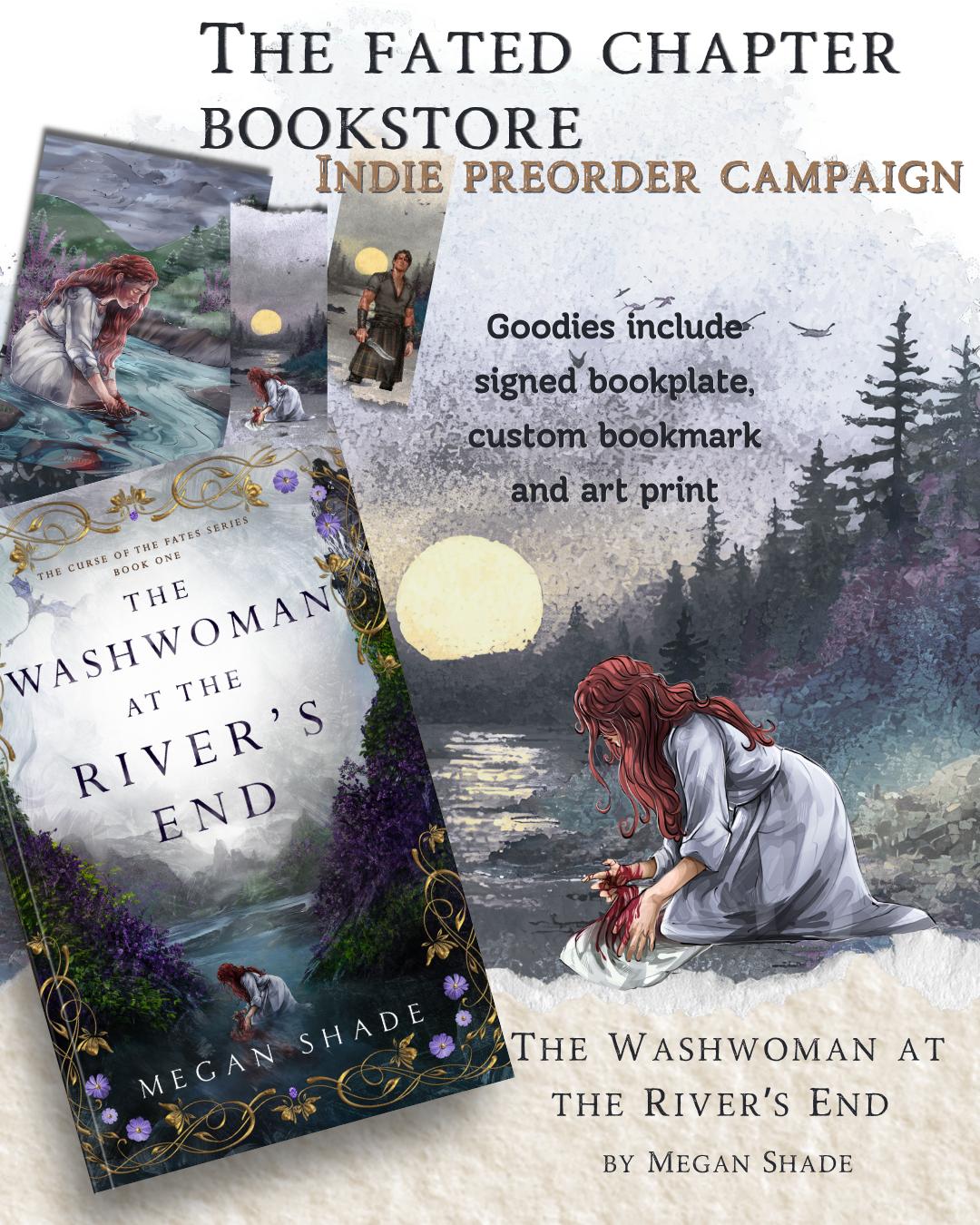 The Washwoman at the River's End *SIGNED*